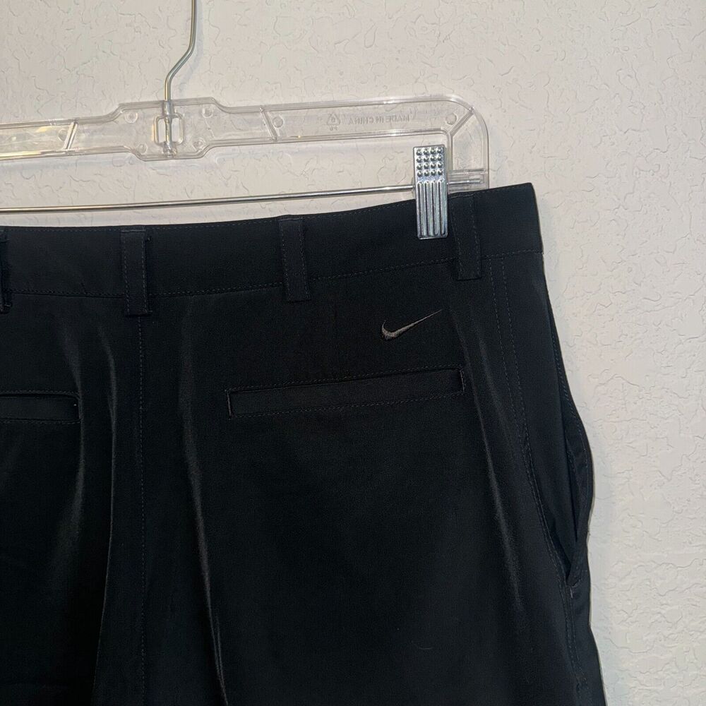 Nike Dri-Fit Shorts‎ Men’s 33 Medium Black Logo Embroidered Tennis Short